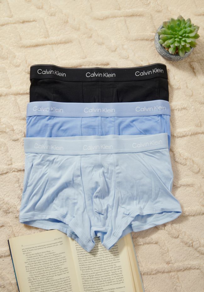 Calvin Klein Low Rise Trunk Ανδρικά Μποξεράκια 3Pack