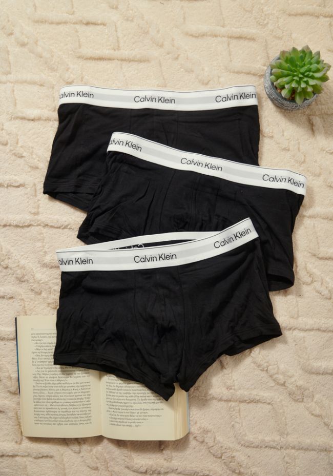 Calvin Klein Low Rise Trunk Ανδρικά Μποξεράκια 3Pack