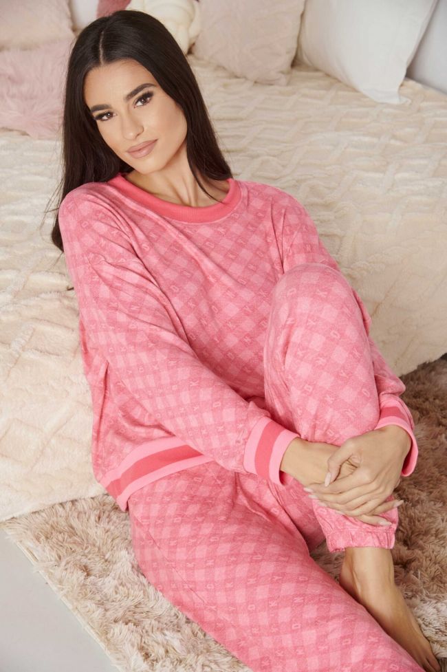 DKNY Homewear γυναικείο πλεκτό με γράμματα