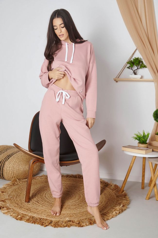 DKNY Παντελόνι φόρμας γυναικείο φούτερ
