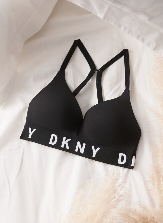 DKNY Womens Boyfriend Wire-Free Push-Up Bra India