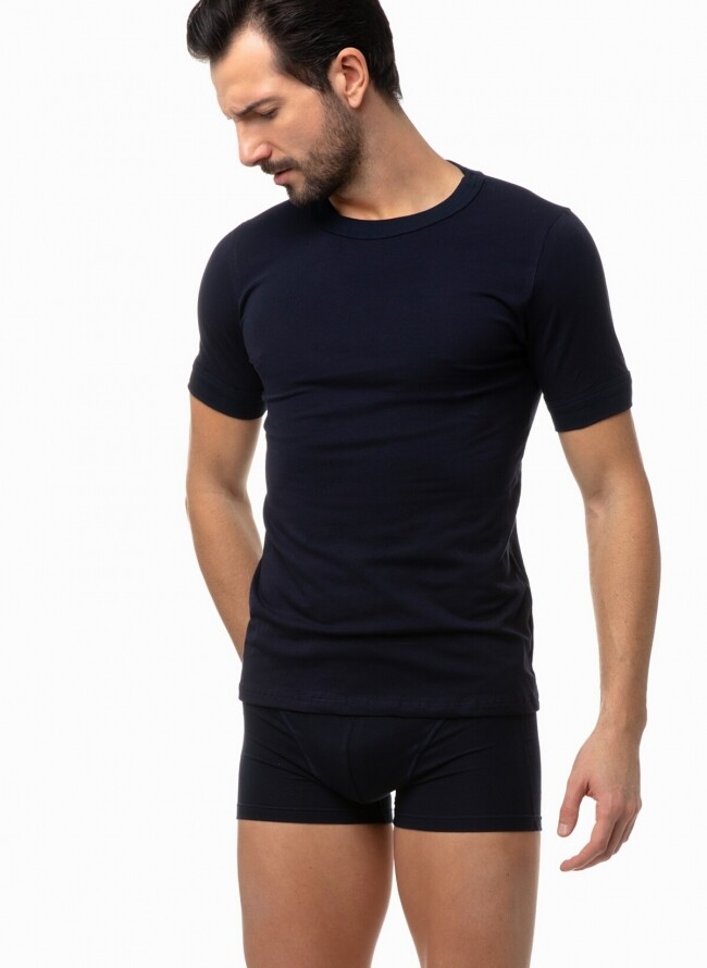 Men's T-shirt with short sleeves sporties economical package of 2 pieces 90-12013