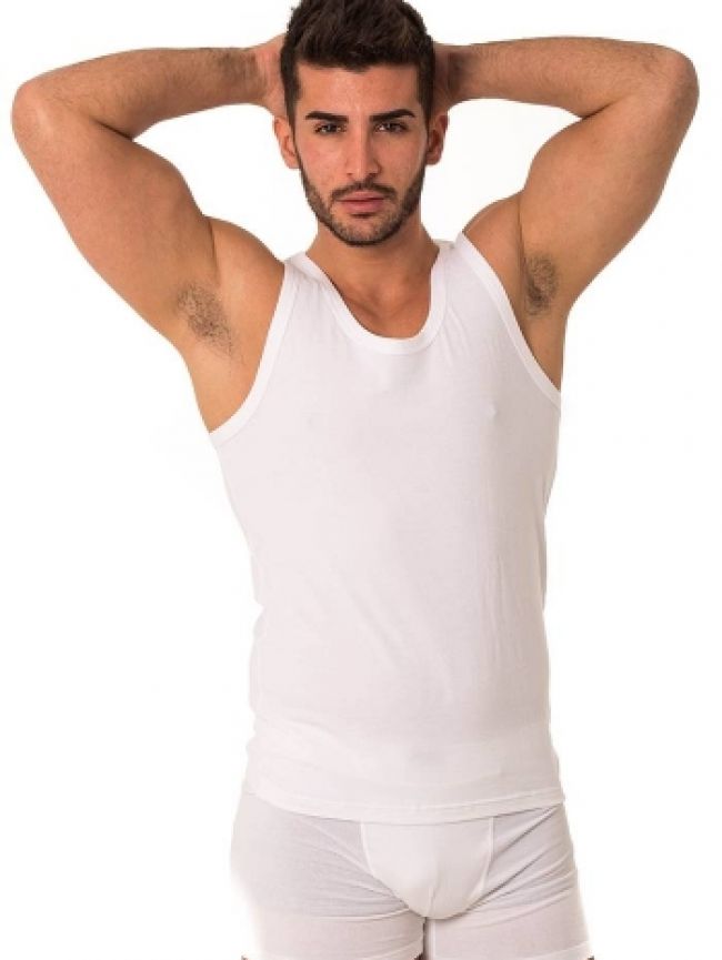 Men's sleeveless T-shirt 2 pieces Sporties 90-12014