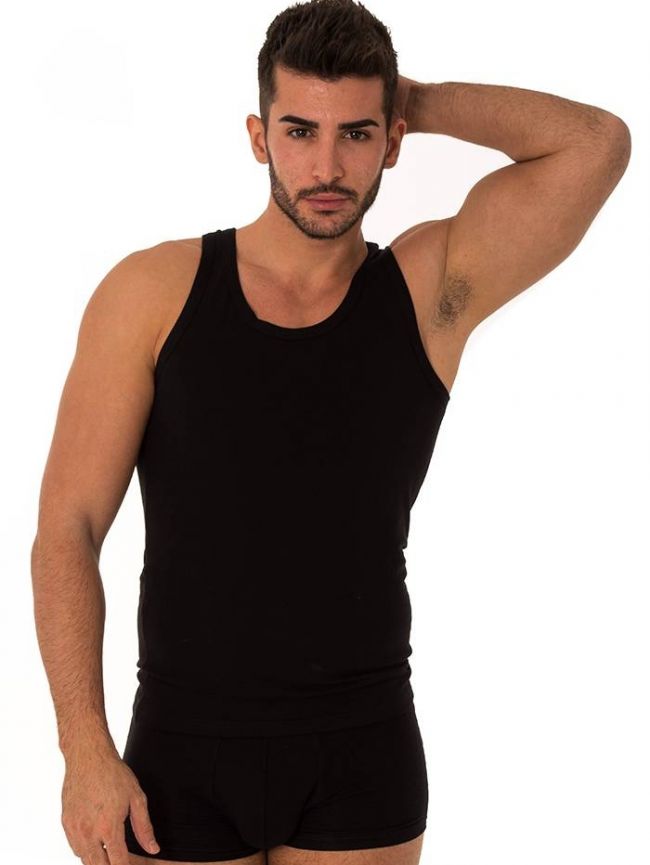 Men's sleeveless T-shirt 2 pieces Sporties 90-12014