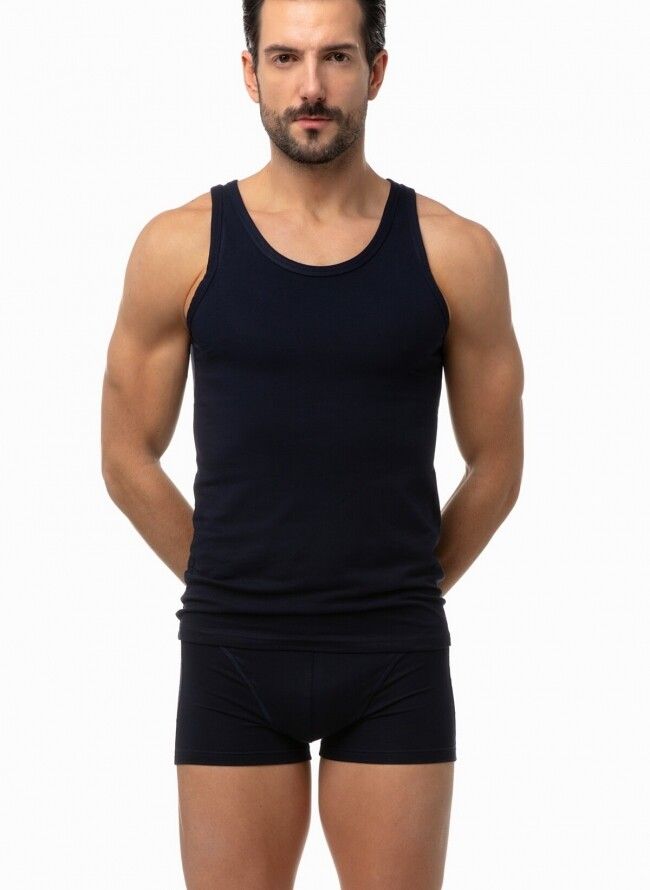 Men's sleeveless T-shirt 2 pieces Sporties 90-12014