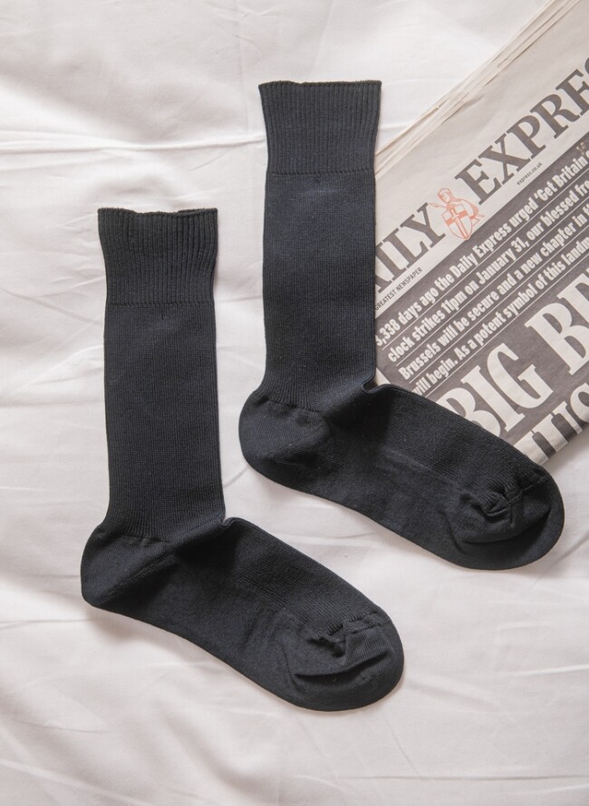 Men's cotton socks without elastic