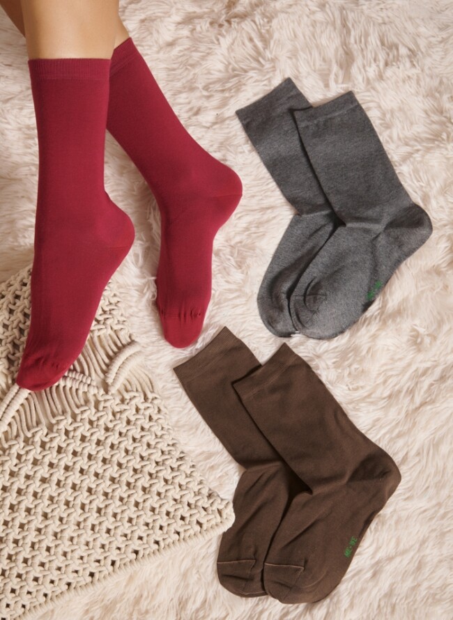 Κάλτσες γυναικείες Me-We οικονομική συσκευασία 3 ζεύγη