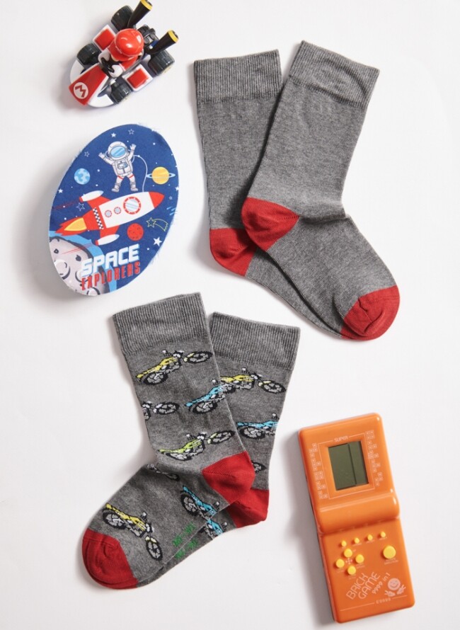 Me-We children's socks economical package of 2 pairs