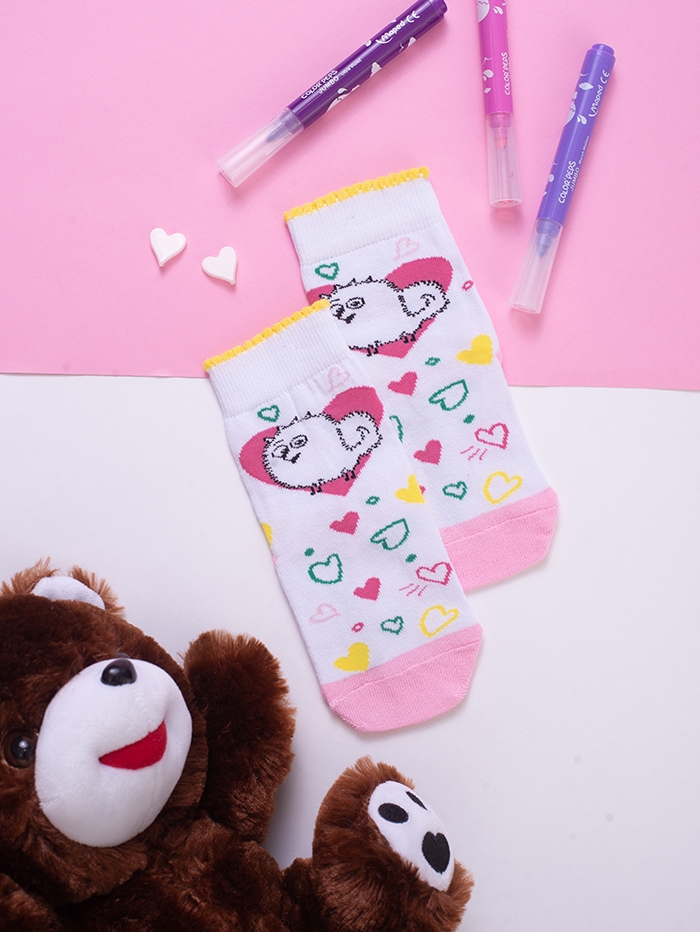 Childrens socks with animals