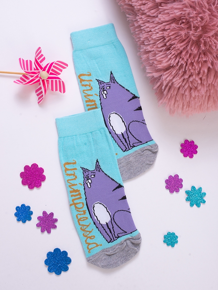 Childrens socks with animals