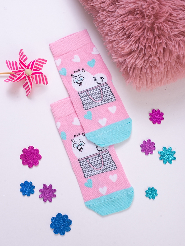 Childrens socks with animals