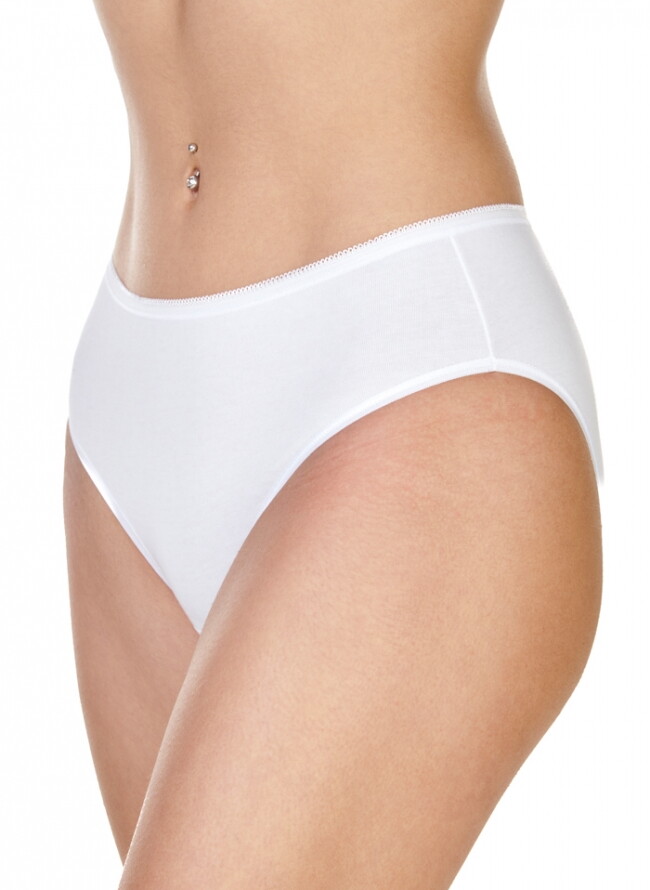 Regular high waist panties economy package of 2 pieces