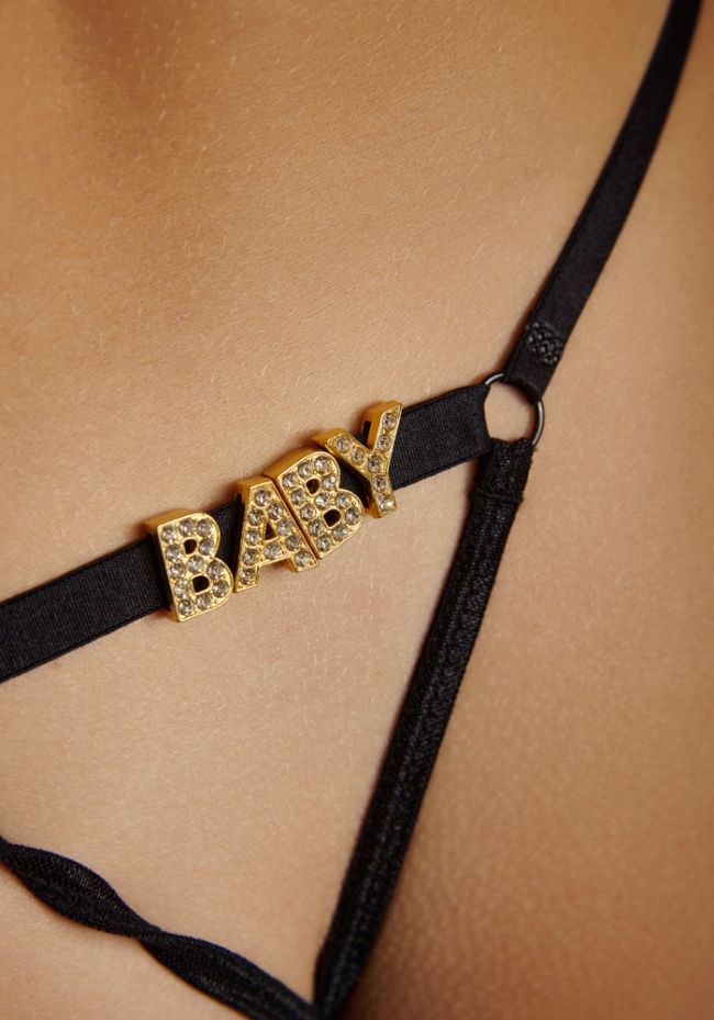 Κιλοτάκι κορδόνι με logo Baby
