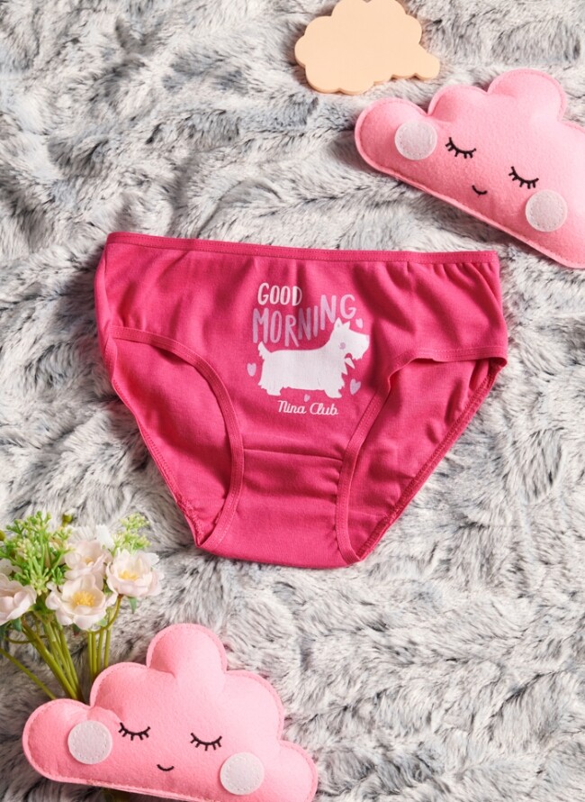 Children's panties with print