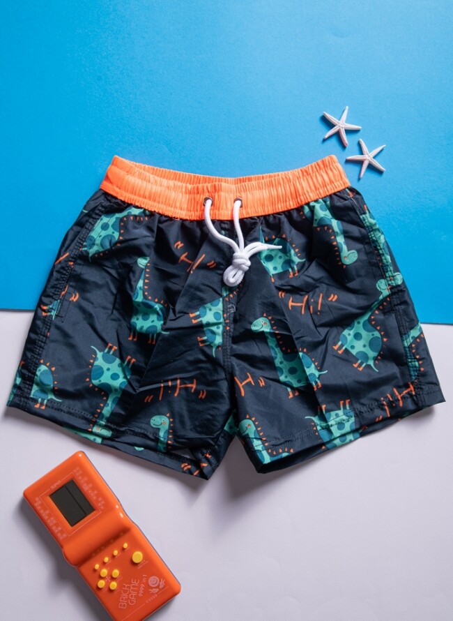 Swimsuit for boys with dinosaurs
