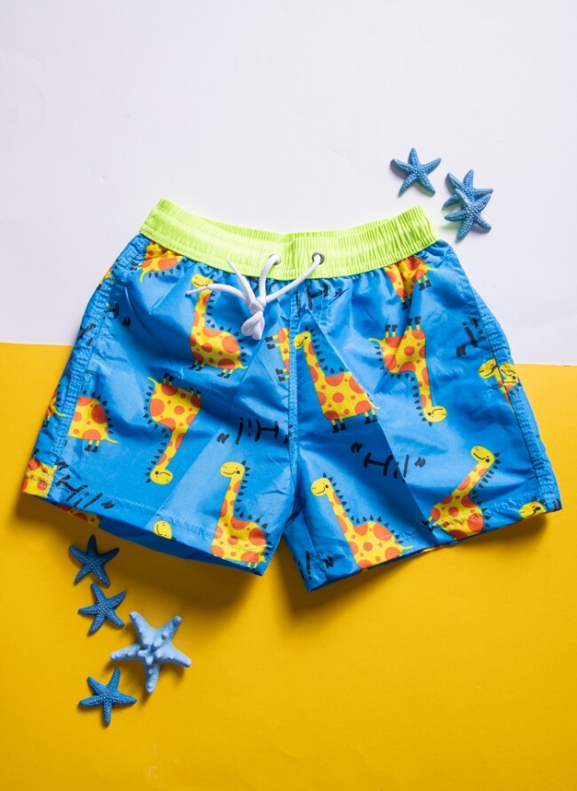 Swimsuit for boys with dinosaurs