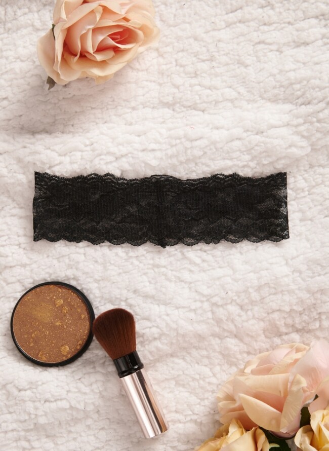 Lace eye mask