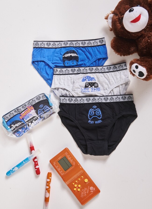 Minerva children's briefs economic package of 3 pieces