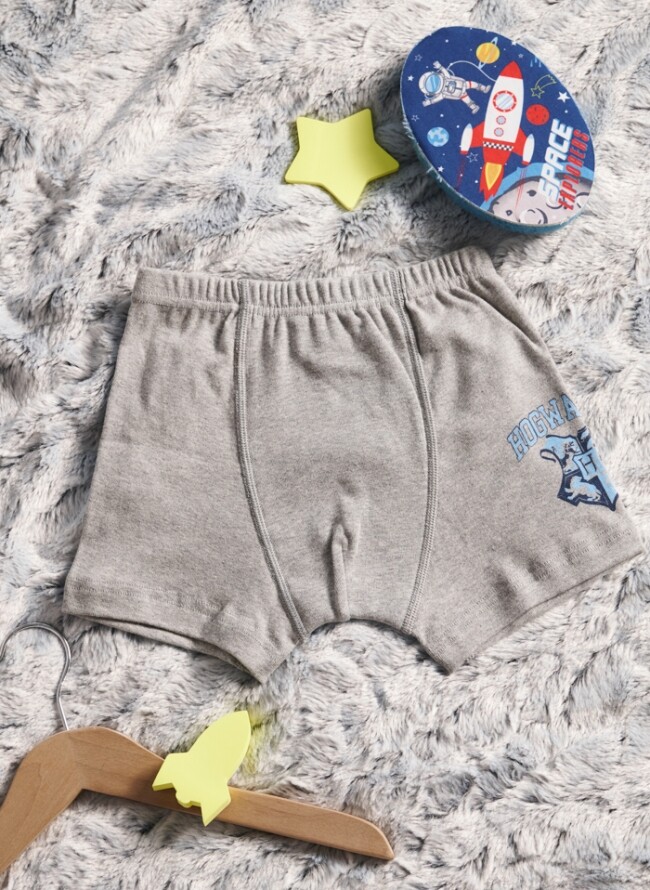 Children's boxer shorts with print