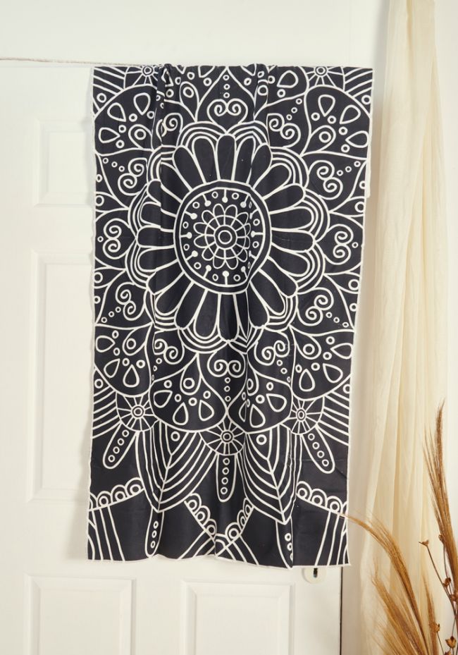 Πετσέτα παραλίας με σχέδιο λαχουρ (150cm X 75cm)