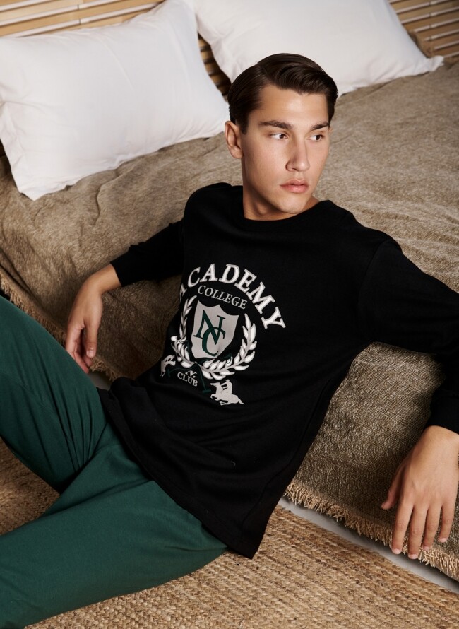 Men's Pajamas with Academy Emblem