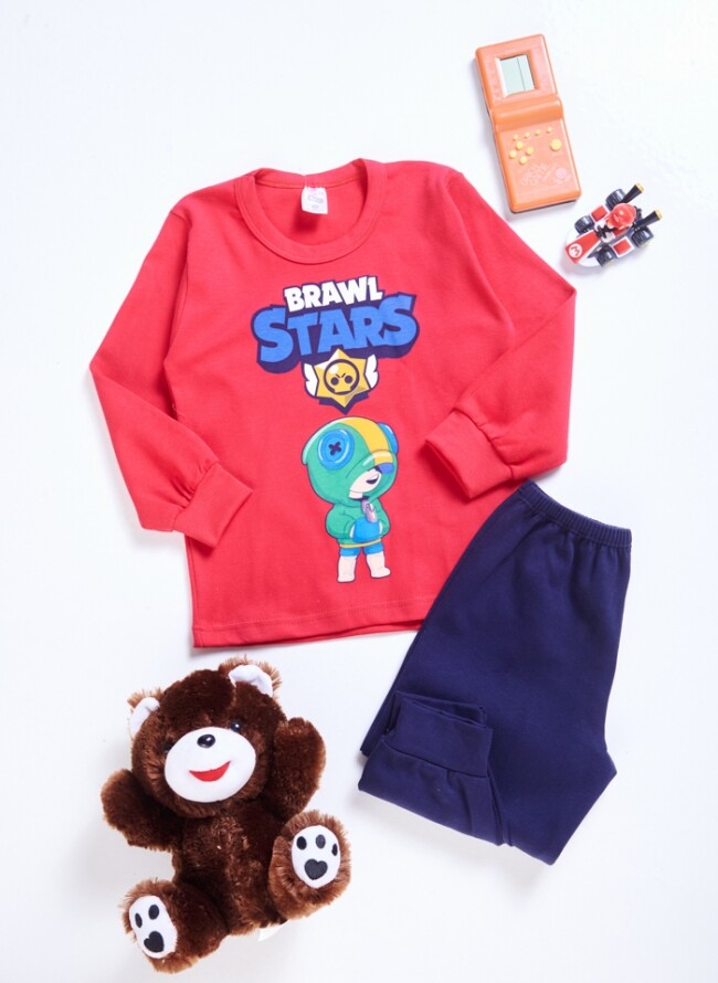 Children's pajamas with a videogame hero