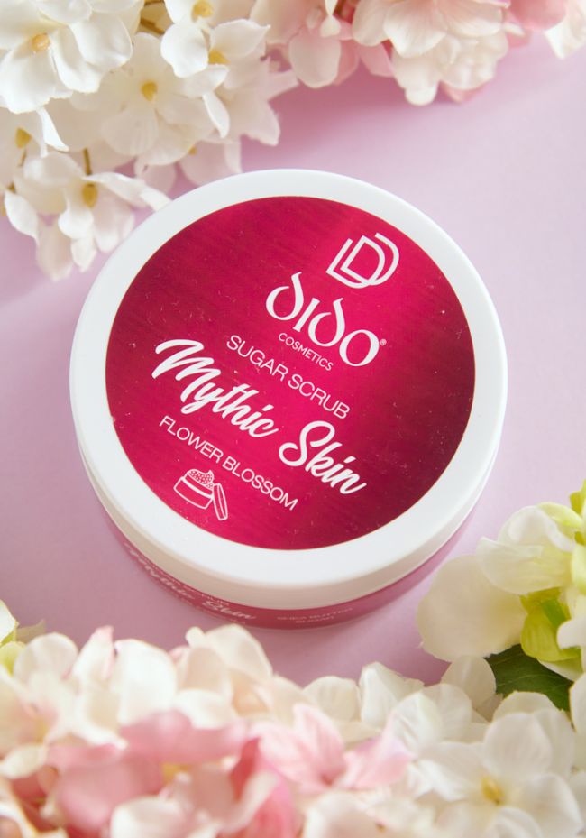 Dido Cosmetics Sugar Body Scrub Mythic Skin Flower Blossom 200gr