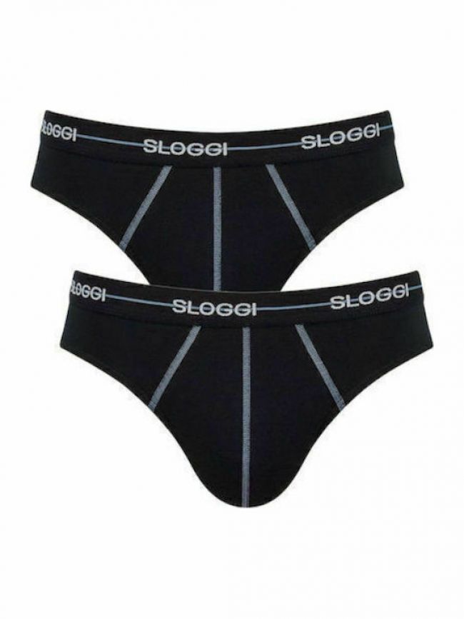 Sloggi Start Midi Ανδρικά Σλιπ 2Pack