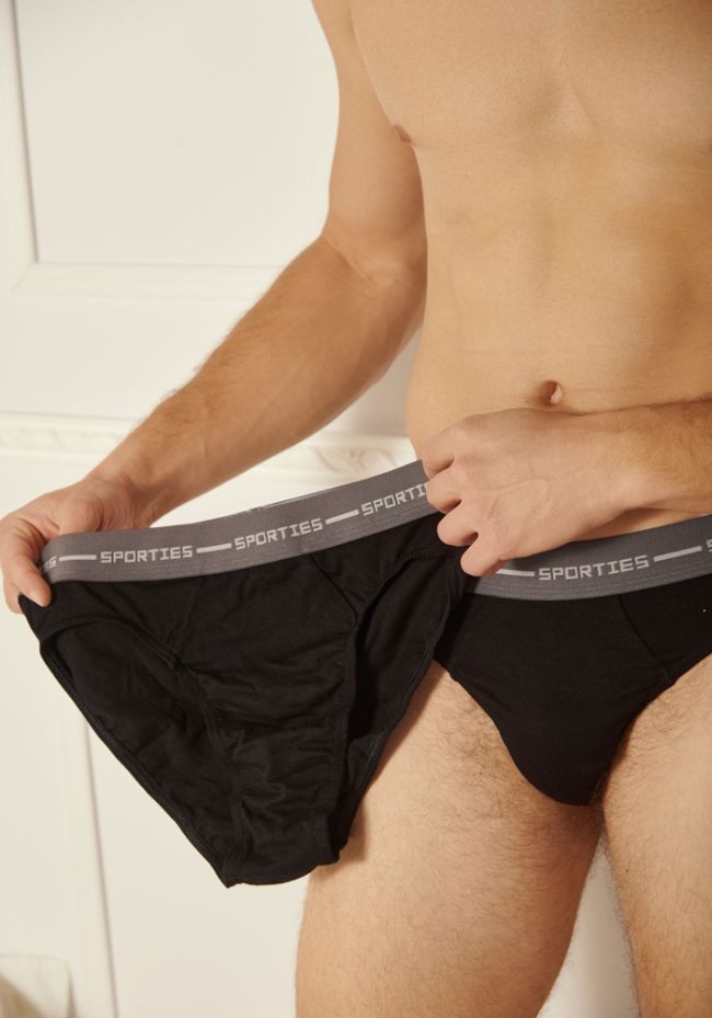 Minerva slip ανδρικό οικονομική συσκευασία 2 τεμαχίων bamboo
