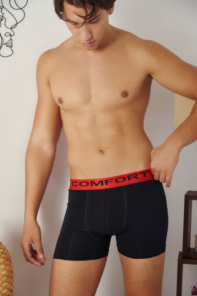 Boxer ανδρικό με εξωτερικό λάστιχο με logo Comfort