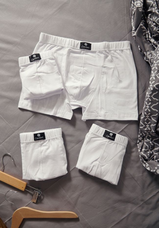 Boxer ανδρικό με εσωτερικό λαστιχό (Οικονιμική συσκευασία 4 τεμαχίων)