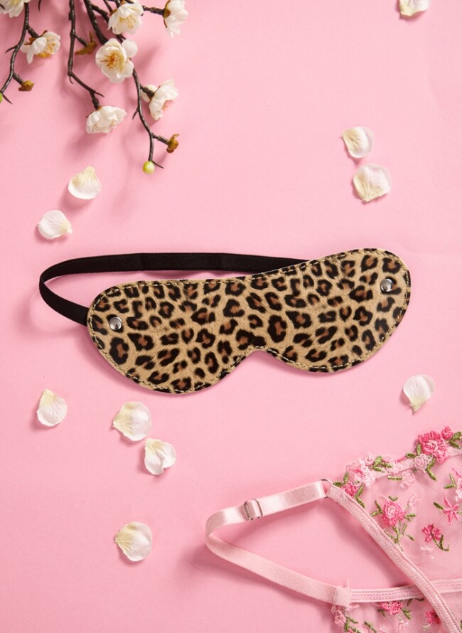 Μάσκα ματιών animal print