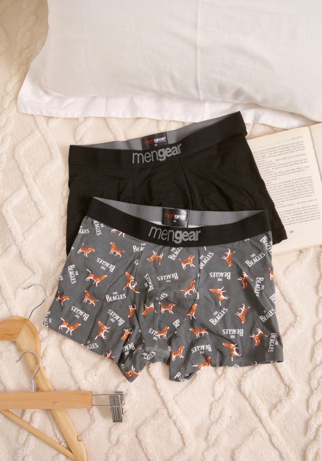 Minerva Beagles Mengear Ανδρικό Boxer οικονομική συσκευασία 2 τεμαχίων 96-29463