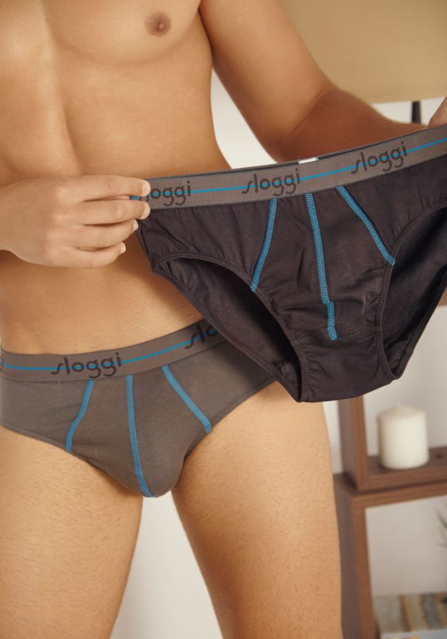 Sloggi Start Midi Ανδρικά Σλιπ 2Pack